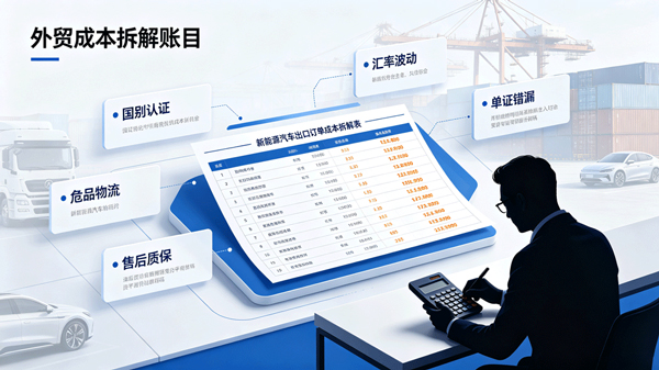 订单涨了40%,利润没涨一分!外贸ERP让新能源车企盈利“稳到站”(图2)
